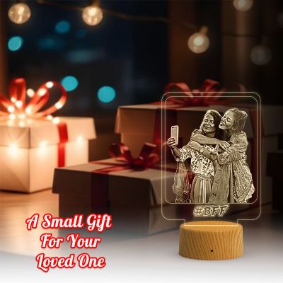 Personalized Photo frame Gift for BFF, Birthday Gift for Friends